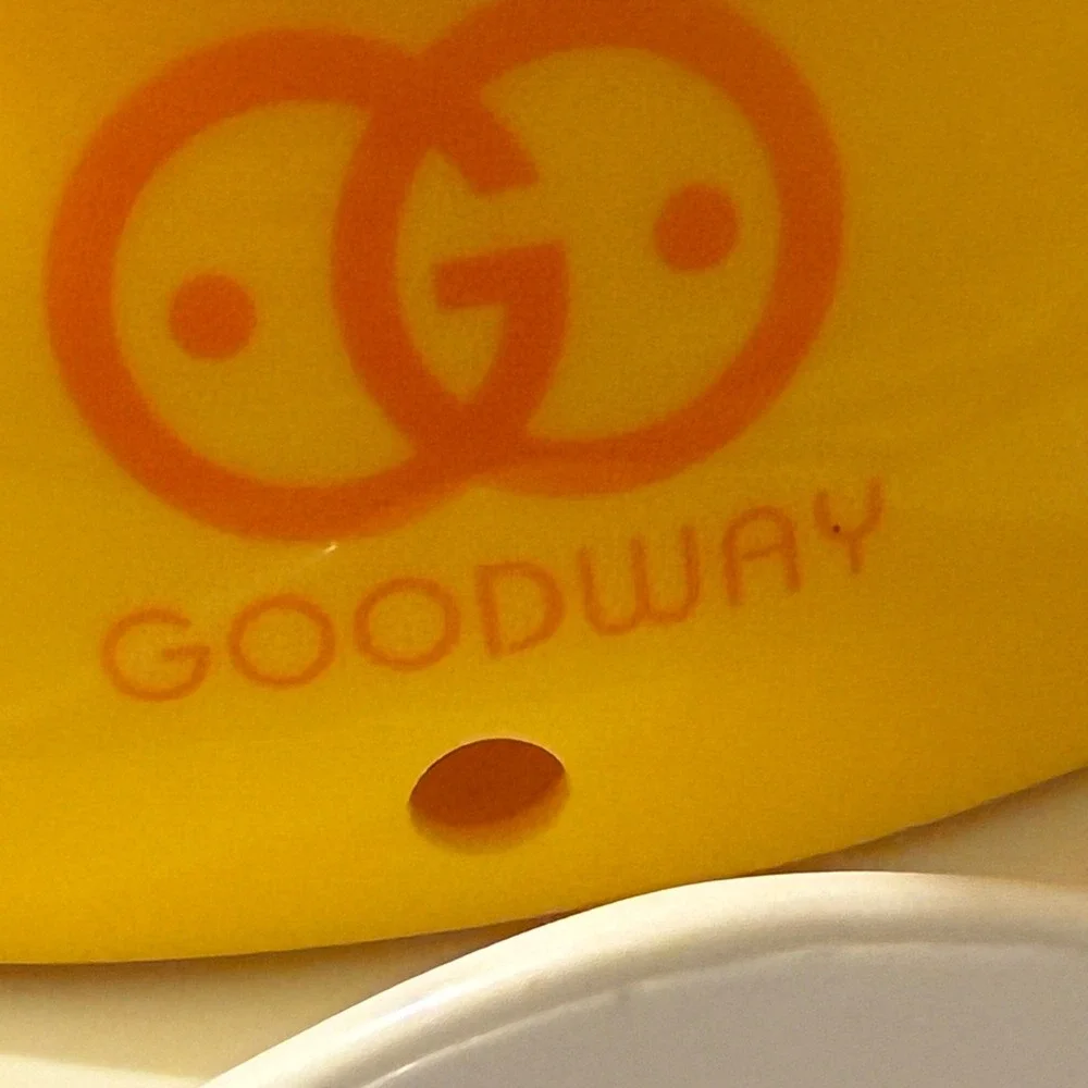 Goodway Yellow Duckling Wobble Roly Poly Toy in Eggshell‎ Base Kids Toy